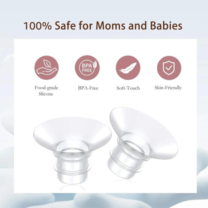 Flange Inserts 13/15/17/19/21mm,Compatible with S9/S10/S12 etc 24mm Wearable Breast Pump,Breast Pump Flange Insert