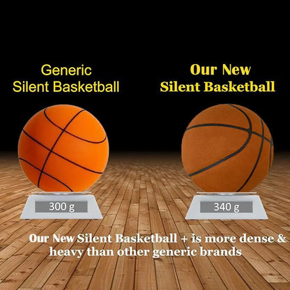 Grooved Silent Basketball 29.5''/27.5''Foam Basketball Indoor Training Silent Ball Dribbling Quietly Bounce Basketball No Noise