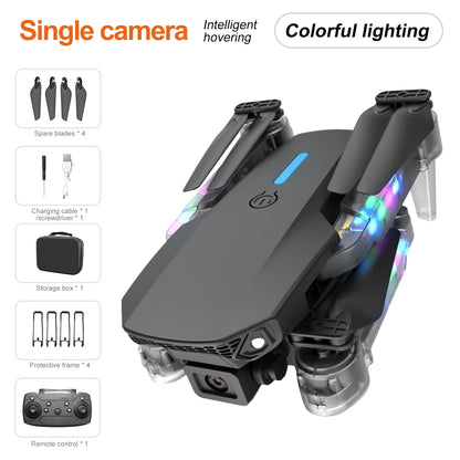 QJ E99 K3 Pro HD 4k Drone Dual Camera High Hold Mode Foldable Mini WIFI Aerial Photography RC Quadcopter Toys Helicopter Dron