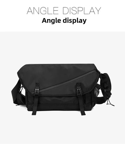 Causal Nylon Shoulder Man Bag Japanese Teenager School Laptop Sling Men's Bag Streetwear Travel Cross Bag Messenger Bags for Men