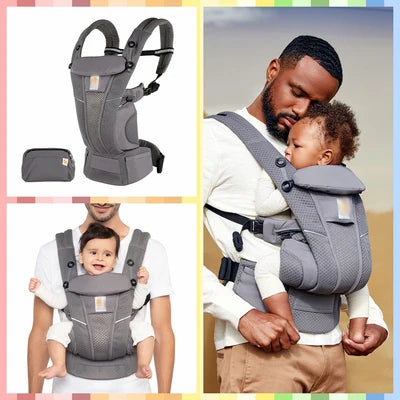 Egobaby 360 Baby Carrier Ergonomic Kangaroo Infant Kid Sling Back Front Facing Backpack Wrap Baby Bag 0-36 Months