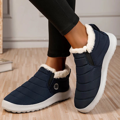 2025 Women Waterproof Shoes Sneakers Winter Plus Size Platform Shoes Flat Platform Sneakers Breathable Outdoor Shoes Woman Mujer