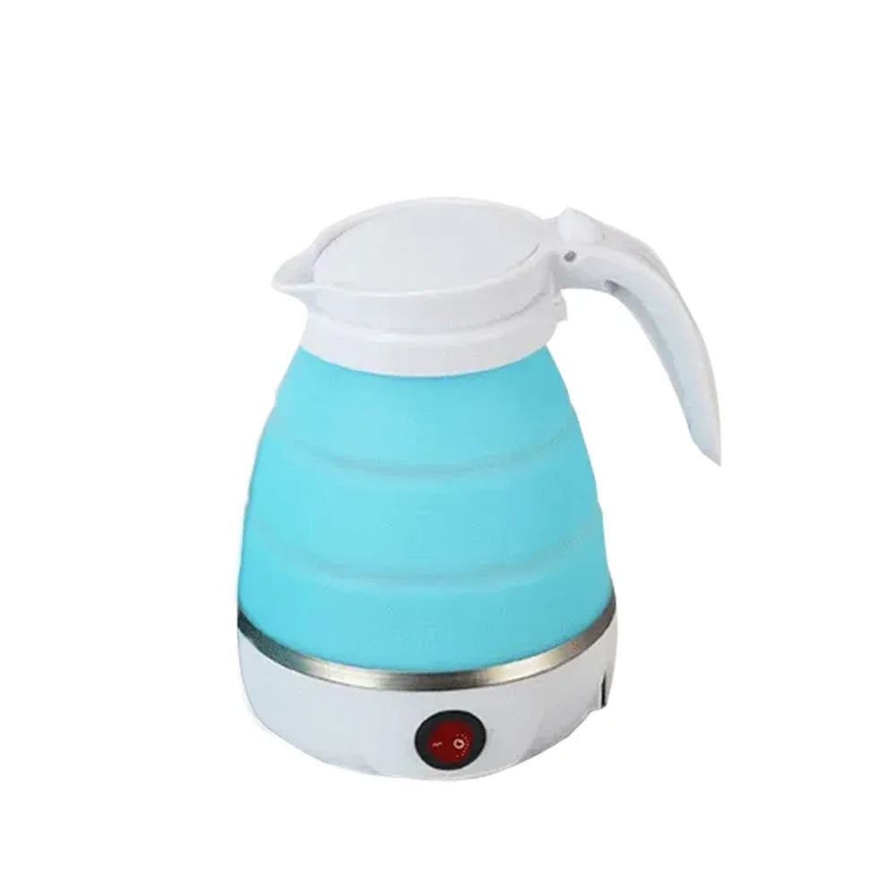 Electric Kettle Folding Electric Port Portable Travel Camping Kettle 600ML Electric Water Heater Portable Foldable Kettle Port