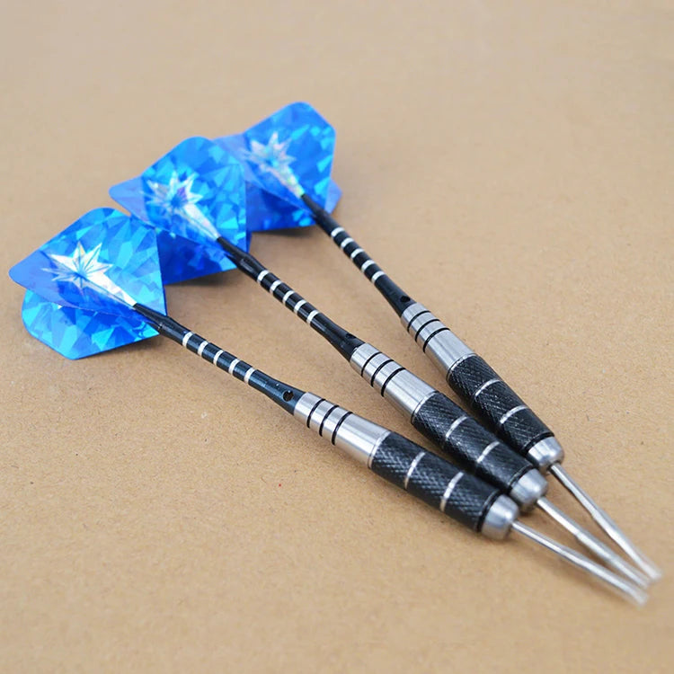 3pcs/Set Professional Tungsten Steel Needle Tip Darts Sports Steel Shafts Flights Tip 22g Darts Darts O7Q8