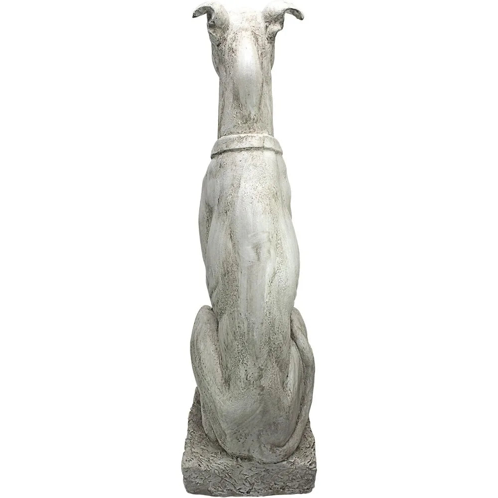 Home decoration, Whibbit, Greyhound, Sentinel, Garden Statue, Ancient Stone