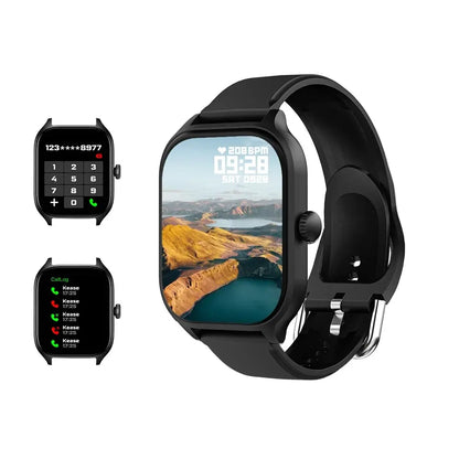 LAXASFIT H9 Smartwatch Dial to Answer Calls Calorie Tracking Heart Rate Blood Oxygen Monitoring Bluetooth Smart Watch