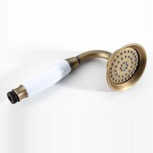 Retail & wholesale solid copper antique brass  handheld shower luxury batnroom Hand Shower Head YT-5191